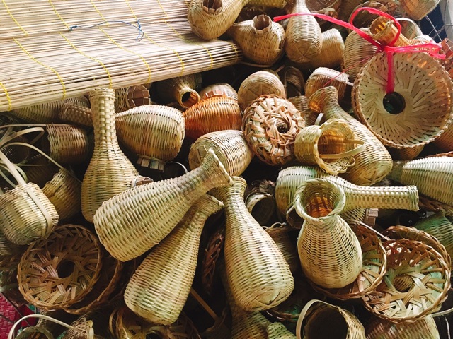 Vỉ Mây Tre Trang Trí 12 Món Ngẫu Nhiên- Nét Đẹp Từ Thiên Nhiên