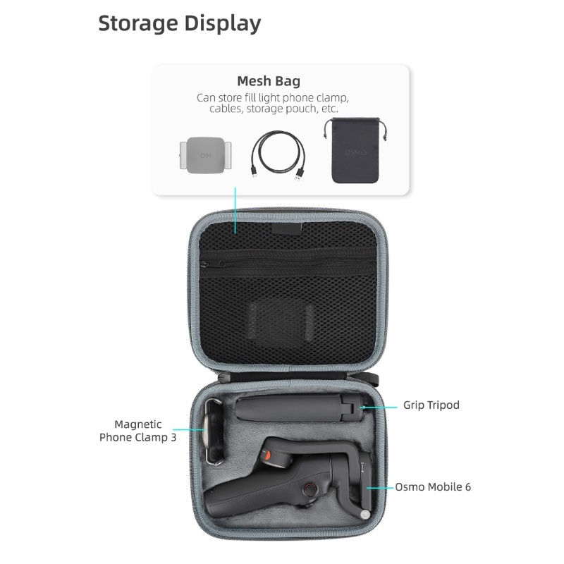 [3C] Túi Đựng Bảo Vệ Điện Thoại Cho OM 6 Mobile 6