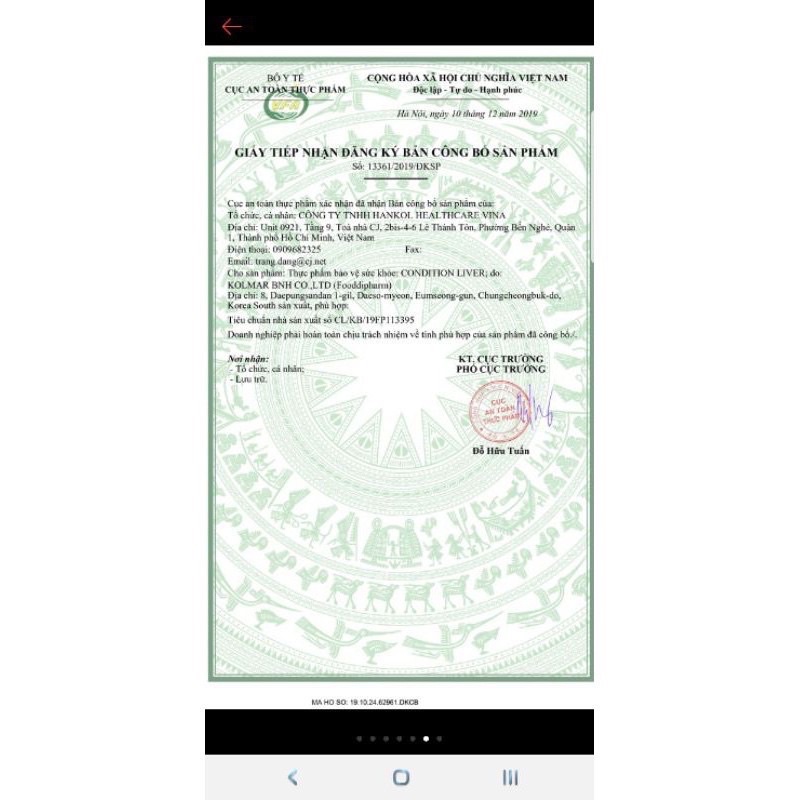 Viên Uống Giải Độc,Mát Gan Condition Liver Tăng Cường Chức Năng Gan 90 Viên