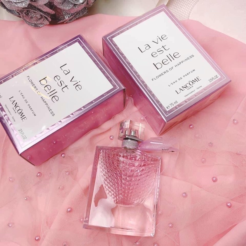 Nước Hoa Nữ Lcome Lavie Est Belle Flower Of Happiness Edp 75Ml ( Có Tester )