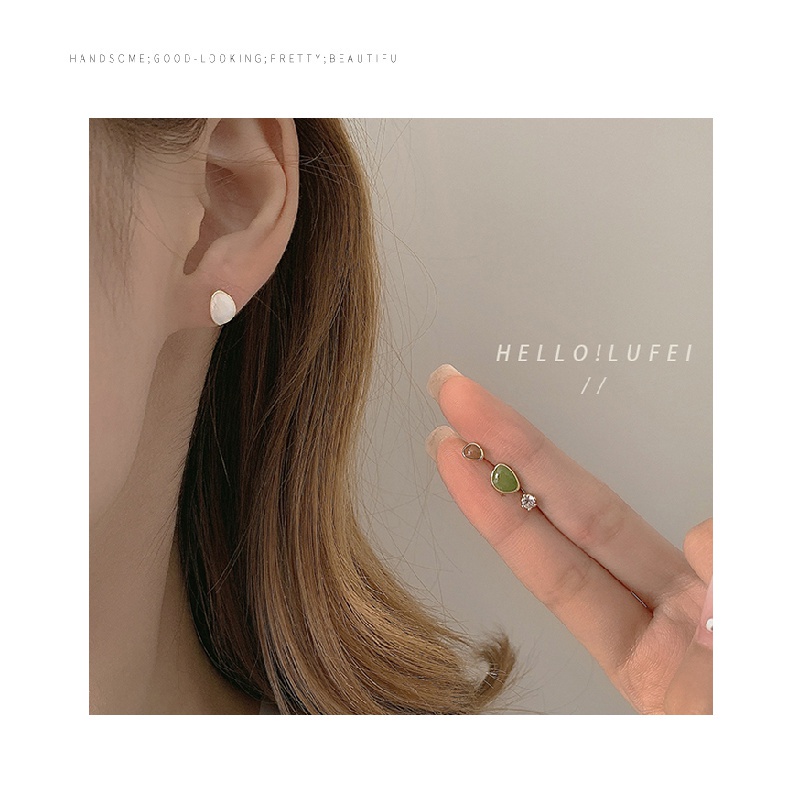 Bông tai thiết kế đơn giản dễ thương cho nữ