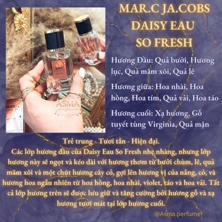 Nước hoa 50ml MAR.C JA.COBS DAISY EAU SO FRESH