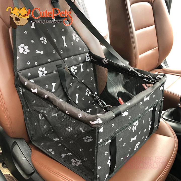 Ghế ngồi ô tô cho thú cưng 40x30x25cm - Ghế ngồi xe hơi cho chó - CutePets