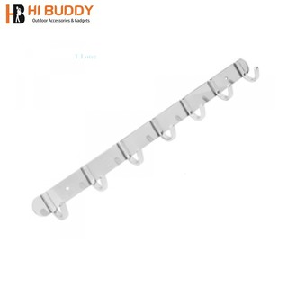 Móc Treo Quần Áo Inox Dẹp 7 Chấu Thanh Long TL07D