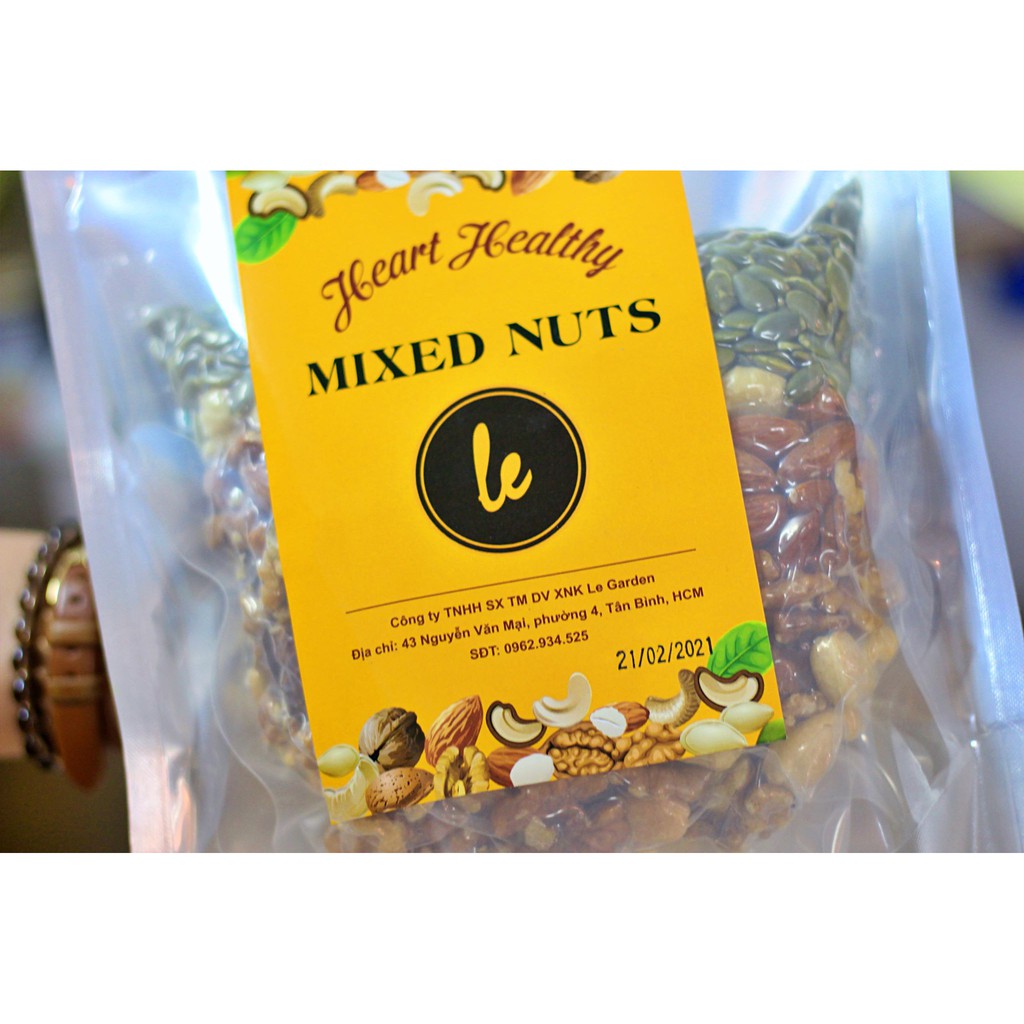 Mixed nuts - 5 loại hạt dinh dưỡng 500g