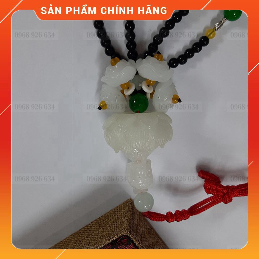 Khánh treo xe ô tô 📌FREESHIP📌Dây treo ô tô phong thủy Phật ngự đài sen / Khánh treo ô tô giá rẻ [Hot]