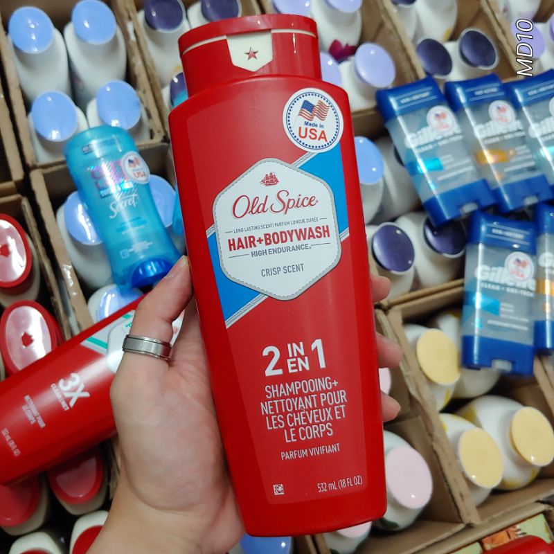 Sữa tắm hương nước hoa nam Old Spice nhập khẩu từ Mỹ