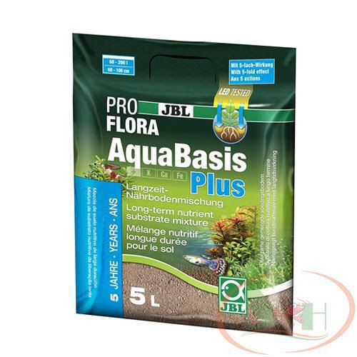 Cốt nền JBL Aquabasic Plus bao 5 lít dinh dưỡng đậm đặc setup bể thủy sinh