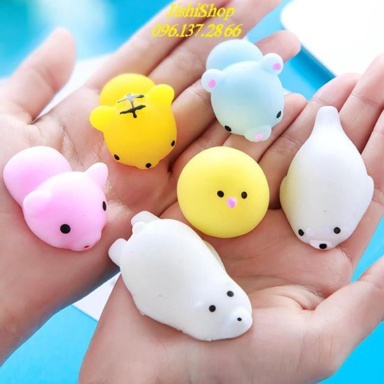 SQKL (sqkl ) Sỉ Combo từ 5 CON TRỞ LÊN Squishy Mochi mềm dẻo hình thú đáng yêu