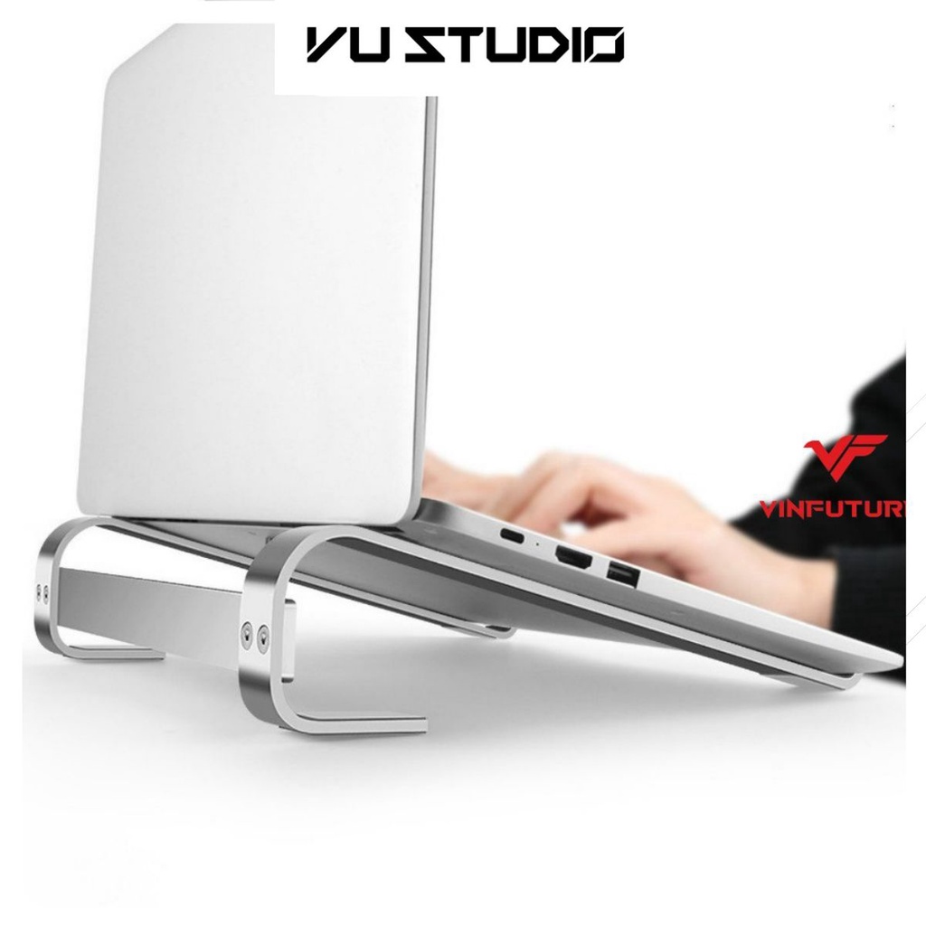 Giá đỡ laptop,macbook,ipad, kệ đỡ máy tính nhôm cao cấp tản nhiệt, tiện lời sử dụng.