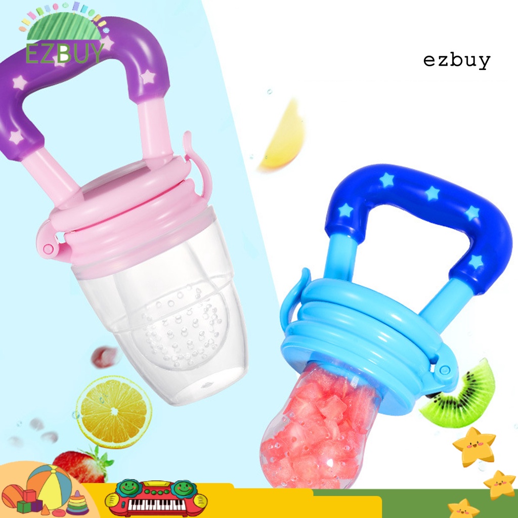 Núm ti silicone cho bé ăn dặm tiện dụng