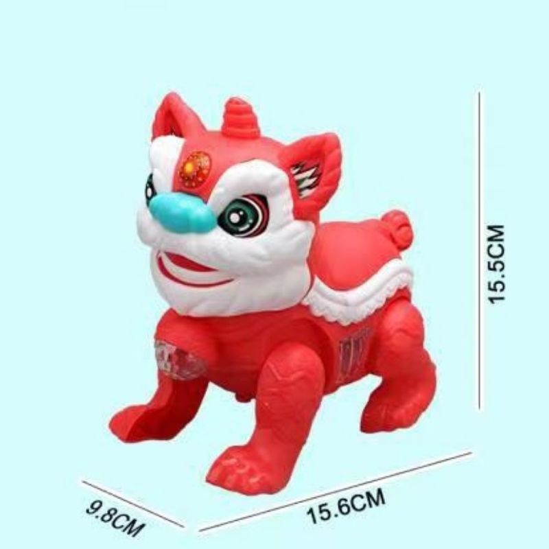 Đồ Chơi Kỳ Lân Chạy Có Nhạc Đèn, Phát Sáng, Dây Dắt