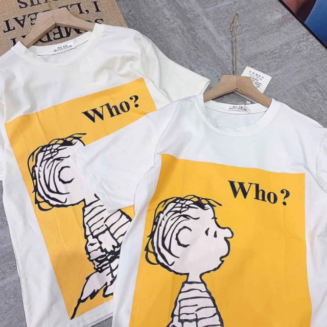 [ Sale Sốc _Hàng tag mác xịn] Áo phông who? nữ giấu quần , chất cotton 100% | BigBuy360 - bigbuy360.vn