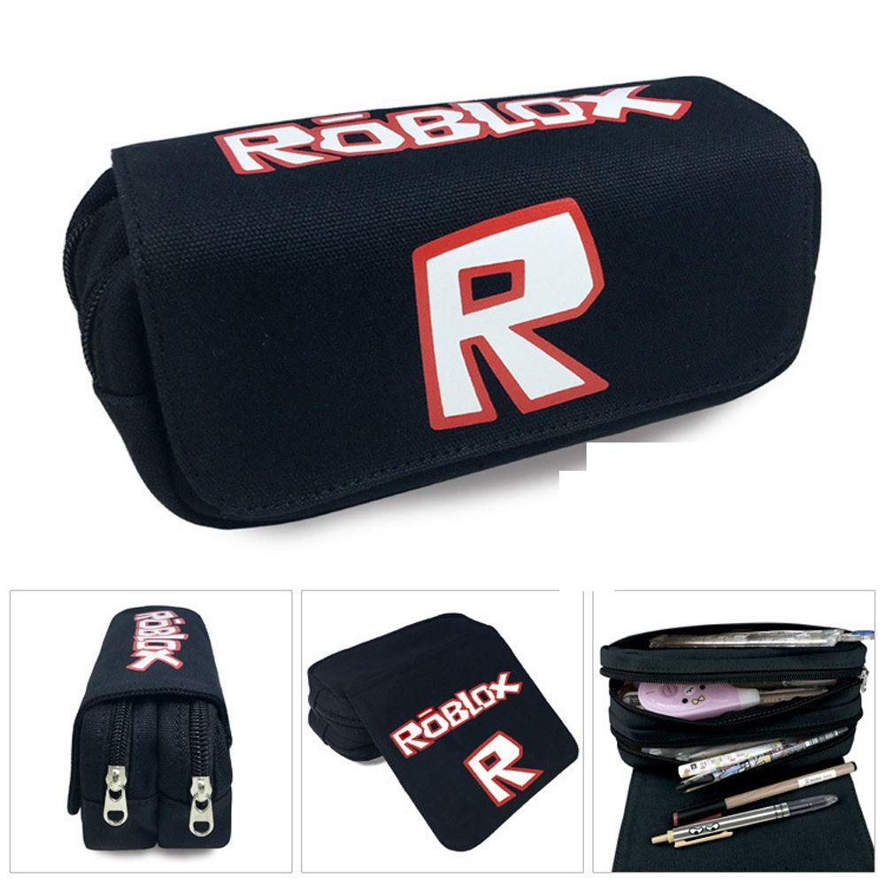 Lloyd Túi Đựng Bút Chì / Mỹ Phẩm Hai Lớp Có Khóa Kéo In Hình Roblox Sáng Tạo Dễ Thương