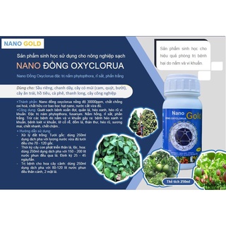 Nano Đồng Oxyclorua Chế Phẩm Nano Gold lọ 250ml