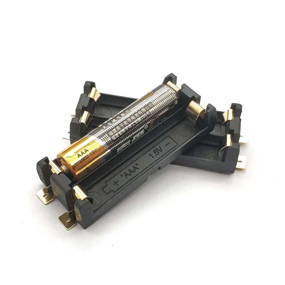 Hộp Đựng Pin 1X 2X DIY Bằng ABS Với Ghim Đồng SMD SMT