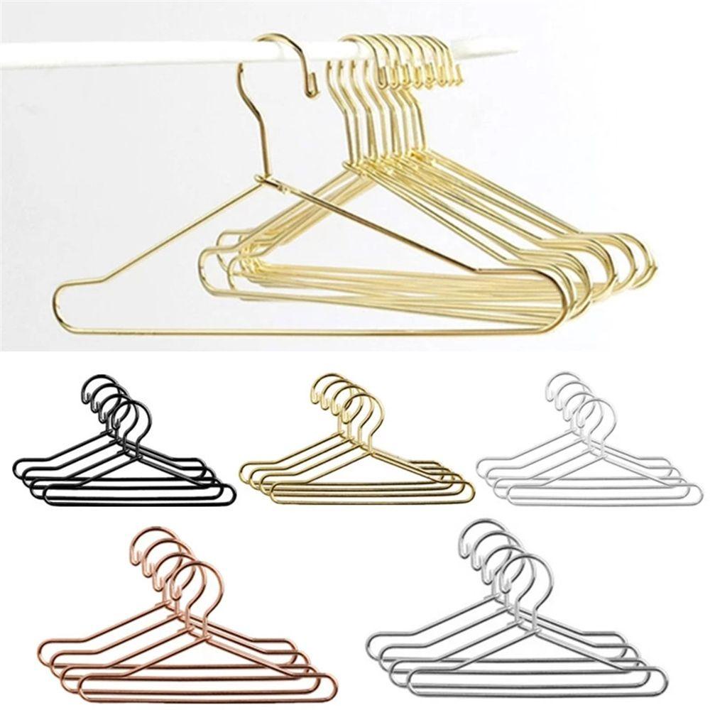 Set 10 Móc Treo Quần Áo Búp Bê Mini Nhiều Màu Dễ Thương