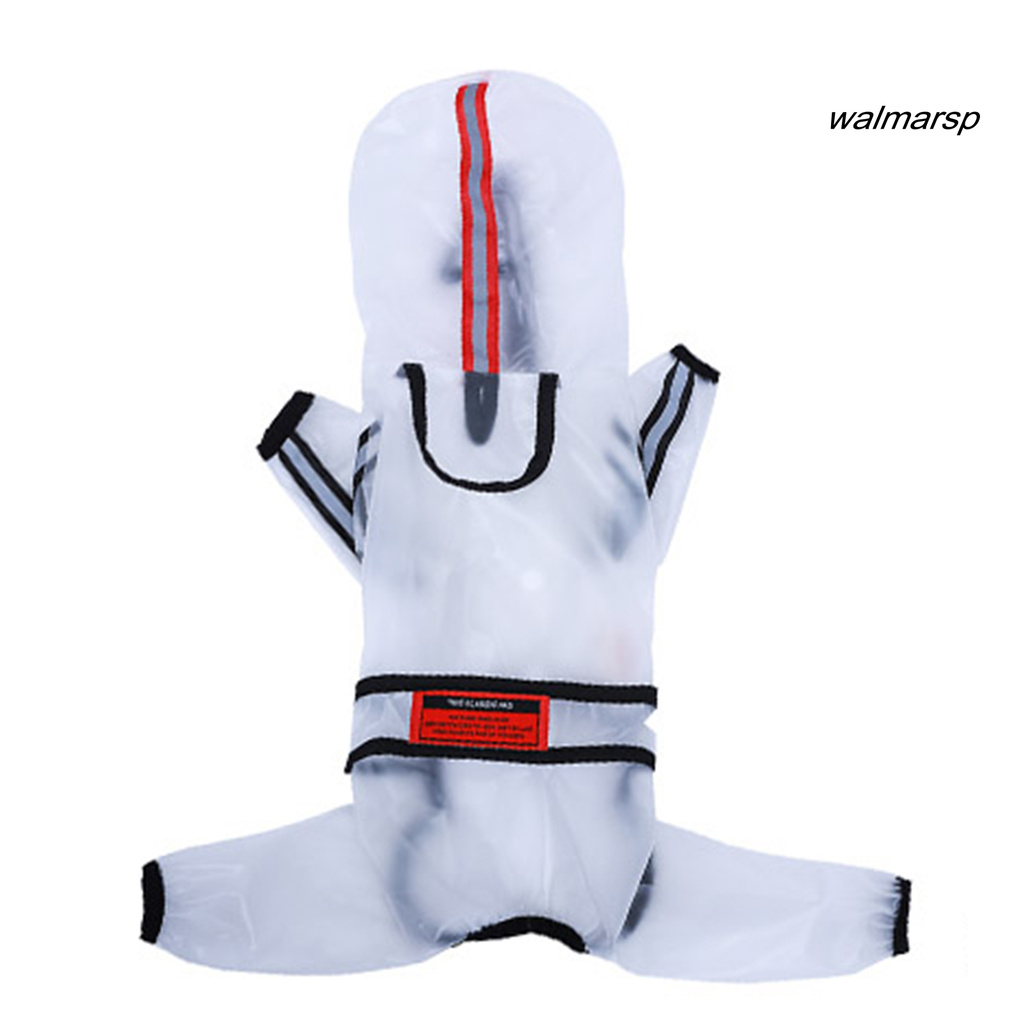 Áo mưa trong suốt thiết kế sáng tạo cho thú cưng