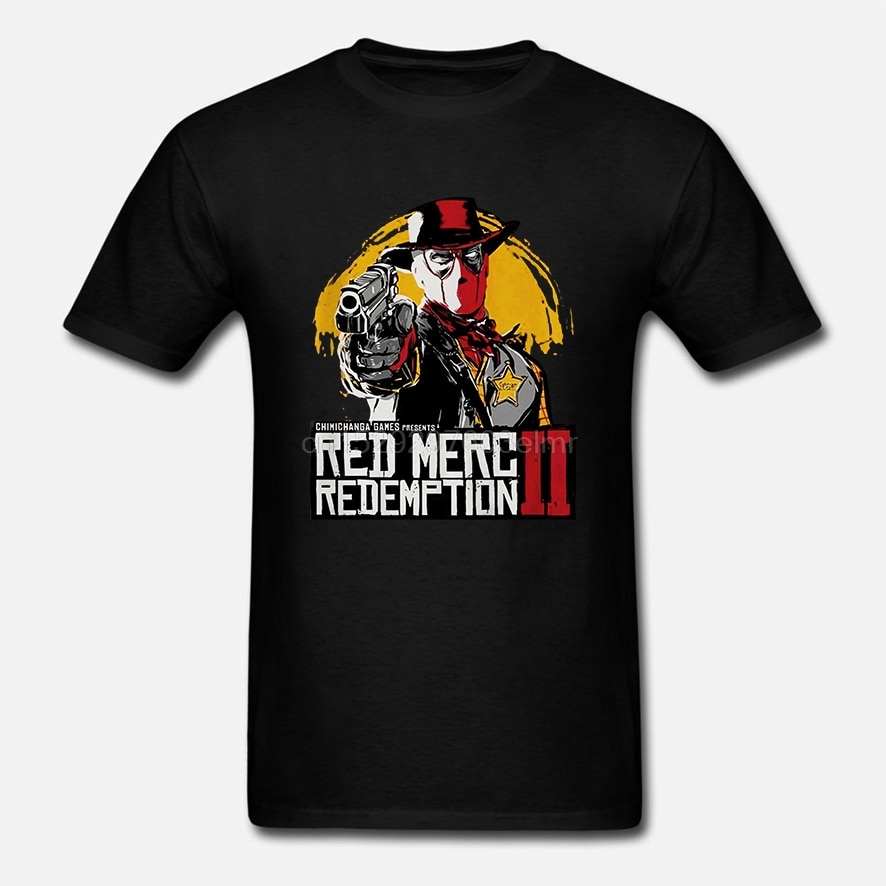 Chimichanga Games Red Merc Redemption II Deadpool Và Arthur Morgan In Áo nam