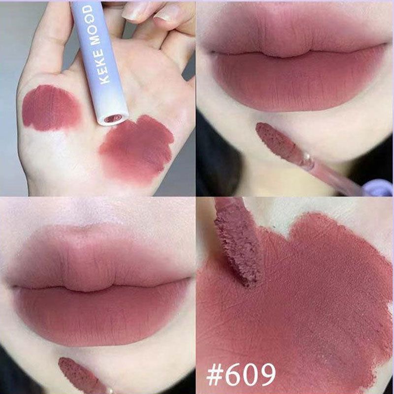Son Môi KeKeMood Màu Tím Lâu Trôi Chống Thấm Nước