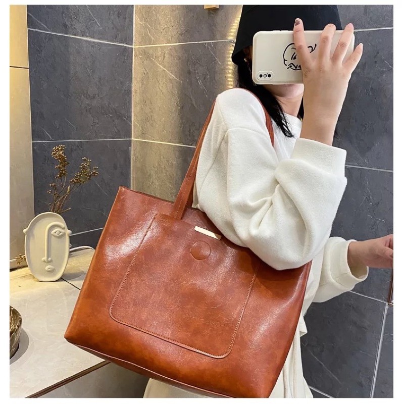 Túi Xách Nữ vừa A4, laptop bản to phù hợp đi dạy đi học đi làm SUPER BIG TOTE ( CÓ VIDEO THẬT) | BigBuy360 - bigbuy360.vn