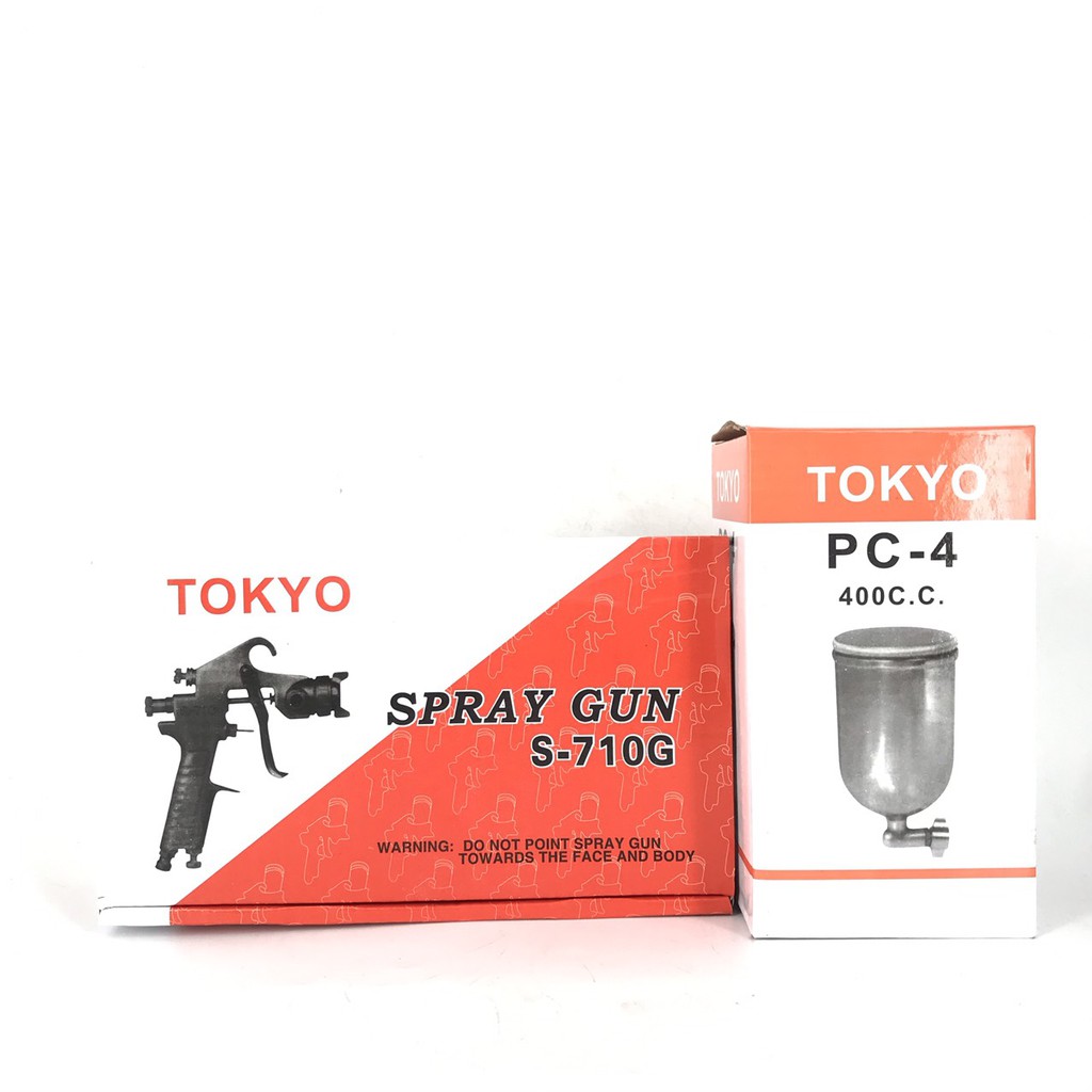 Súng phun sơn S710 Tokyo, cốc 400cc