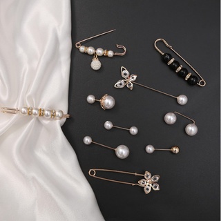 Ghim cài áo đính ngọc trai thời trang dành cho nữ