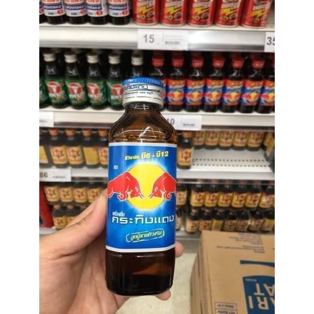 Bò Húc Thái Lan Redbull Chai Thủy Tinh 150ml