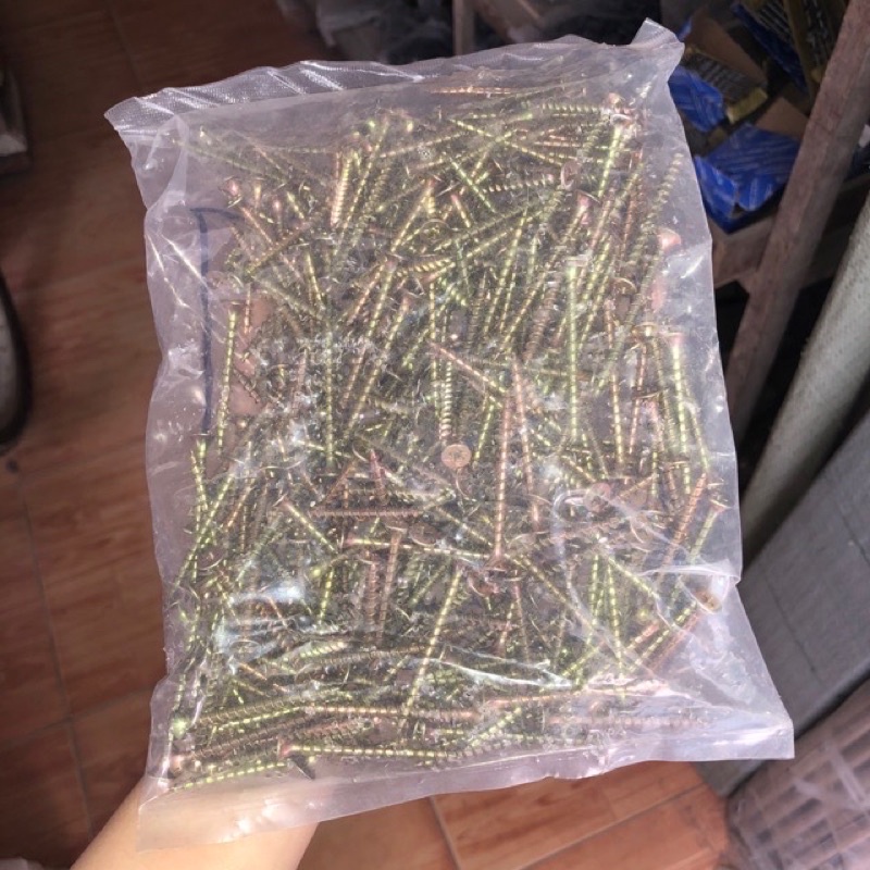 1kg vít bắt gỗ , bắt thạch cao màu vàng