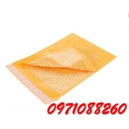 Túi Gói Hàng Bì Thư Bên Trong Ép Bóng Khí   giấy Gói Hàng Cỡ 12 x 18cm ( màu ngẫu nhiên )