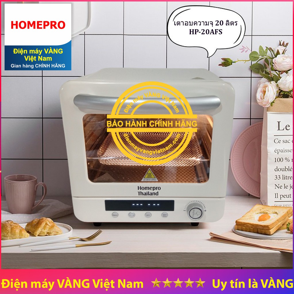 Lò nướng không khí đa năng Homepro Thailand HP-20AFS chính hãng