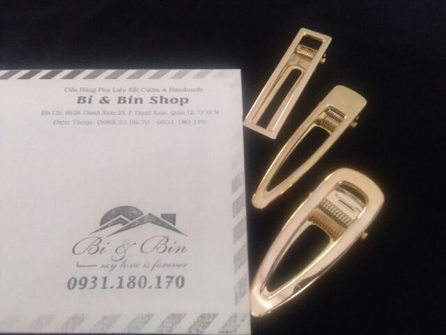 Set 3 Kẹp Tóc Đơn Giản  - Set 301