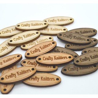 Set 100c Tag gỗ Handmade AKZ-HM002
