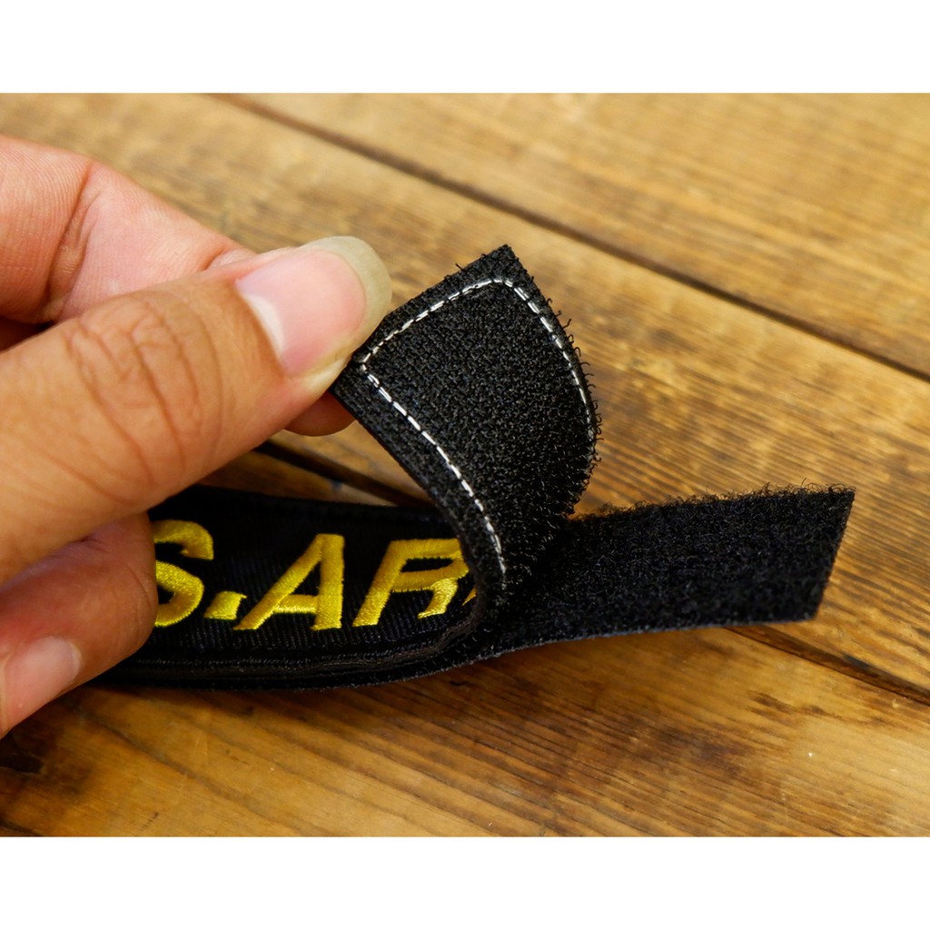 Logo patch vải Velcro khoá dán dùng trang trí quần áo quân đội, mũ(nón), balo