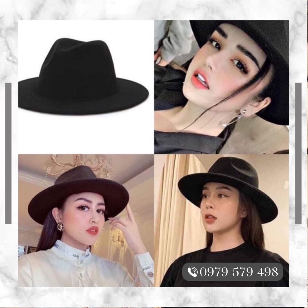 Mũ phớt dạ hot hit