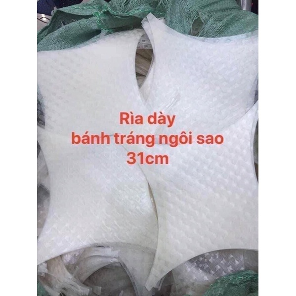 Bánh tráng rìa ngôi sao 31 lớn dày