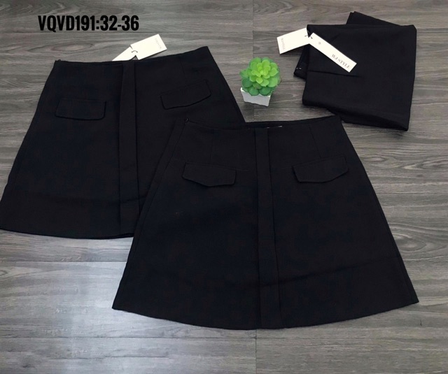 Bigsize Quần váy phối túi VQVD191