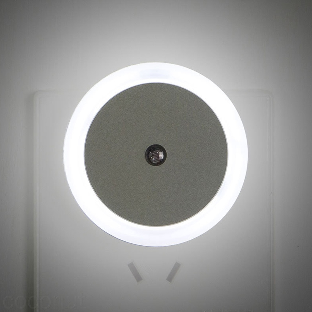 Đèn LED 0.5W 30-40lm cảm biến tự động bằng nhựa gắn tường tiện dụng