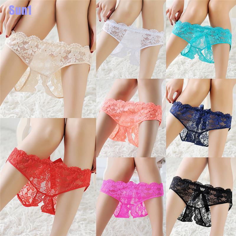 1 > Quần Lót Ren Hở Đáy Thời Trang Gợi Cảm Cho Nữ