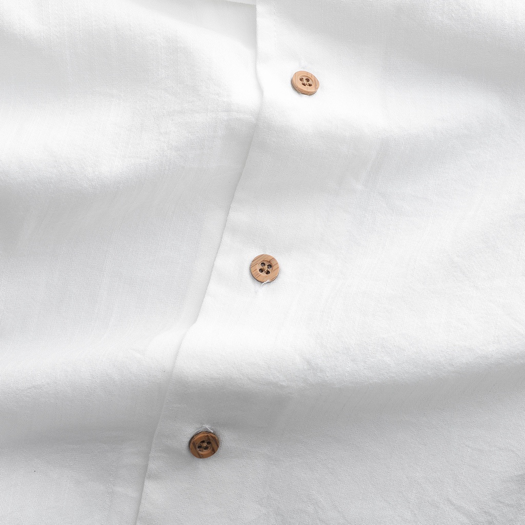 Set Bộ Nam , Sơ Mi,Quần Đùi Linen Trắng , Chất Linen Cao Cấp , SB000867, SOMEHOW