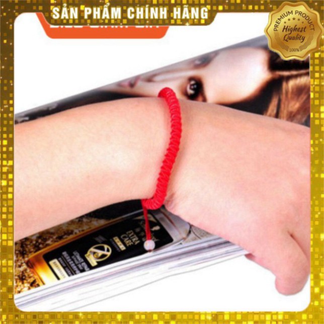 Vòng tay ngũ sắc chỉ đỏ may mắn. | BigBuy360 - bigbuy360.vn