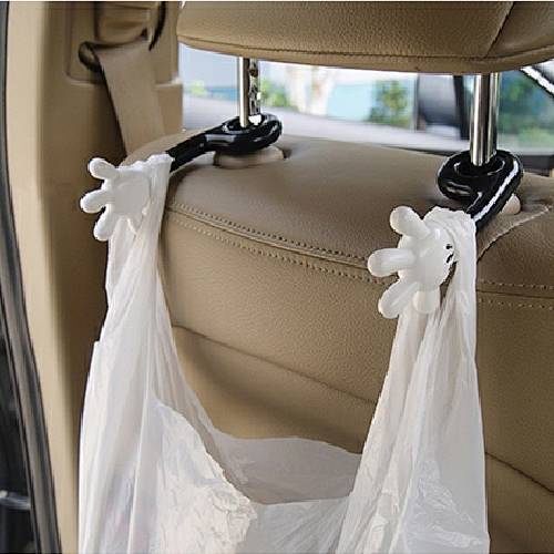 Mickey Creative Car Hook inside the Car Seat Back Storage Hook Multi-Function Rear Seat Supplies Auto department store supplies