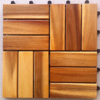 [MIỄN SHIP] Vỉ Sàn Gỗ Tự Nhiên Ngoài Trời Tiêu Chuẩn Xuất Khẩu