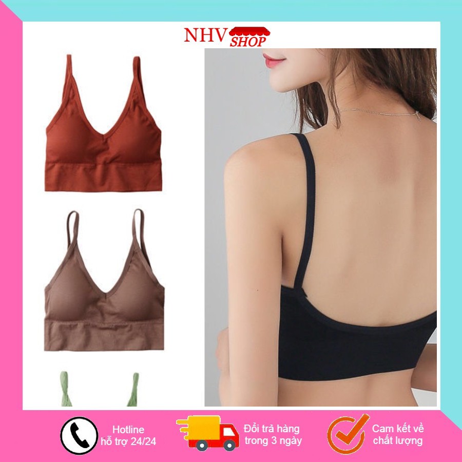 Áo Bra Nữ-Áo Bra Gân Chiết Eo Tập Gym💞FREESHIP💞 Bra Hở Vai Siêu hot