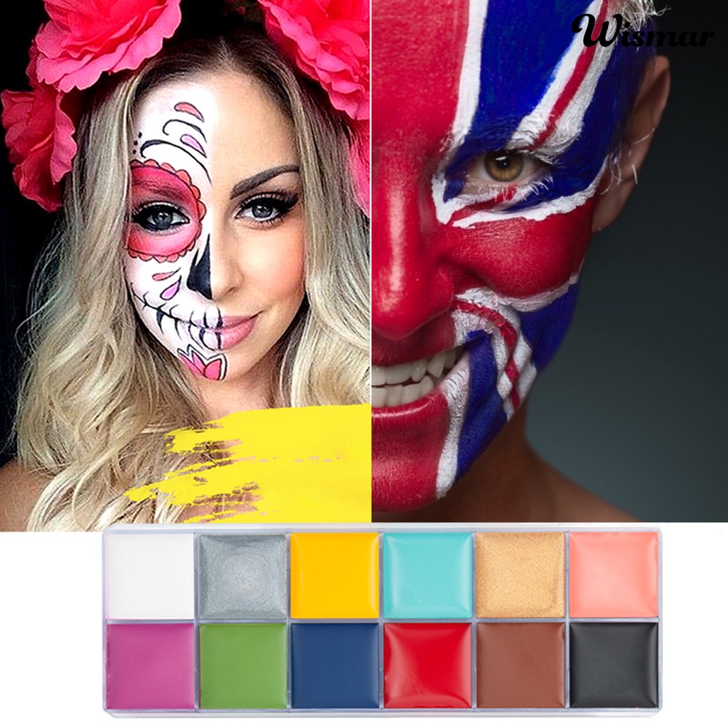 Sơn dầu vẽ cơ thể không phai 12 màu tùy chọn WIS 96g | BigBuy360 - bigbuy360.vn