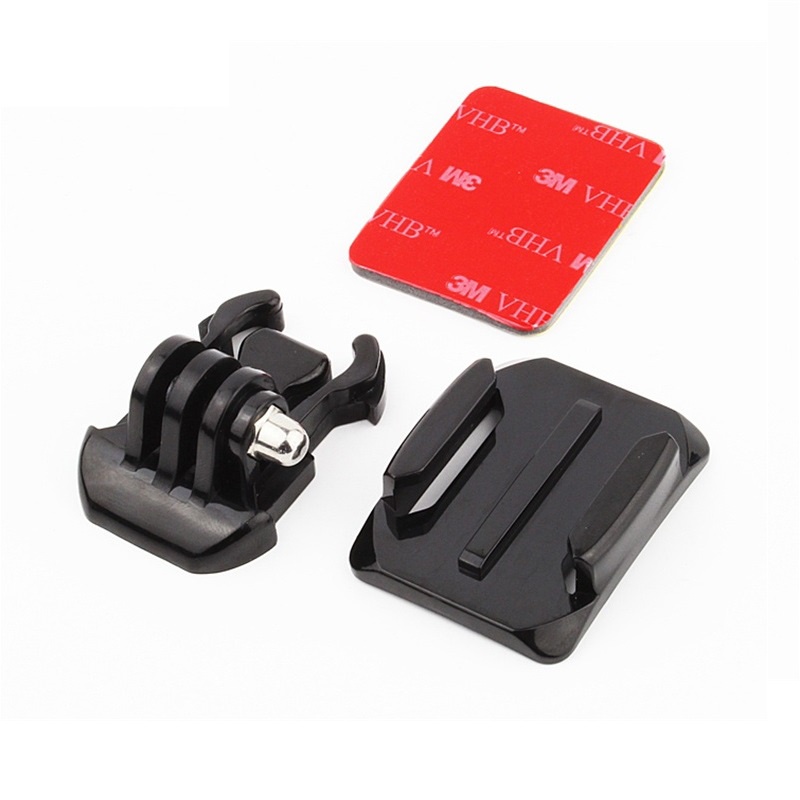 Bộ Giá Đỡ 3 Trong 1 Gồm Khóa Nhanh + Miếng Dán 3M Cho Camera Hành Trình GoPro