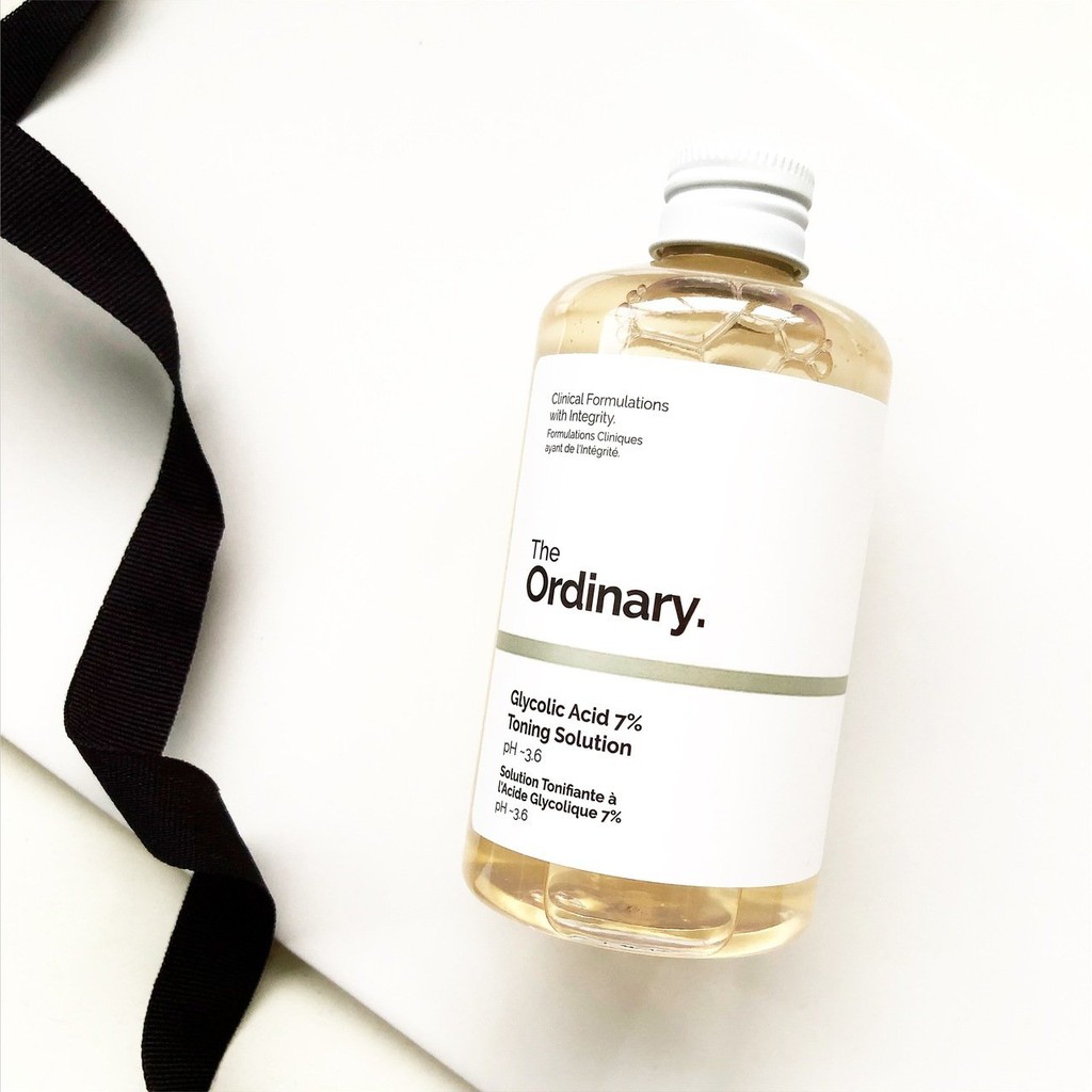 Toner The Ordinary Glycolic Acid 7% 240ml Toning Solution Tẩy Da Chết