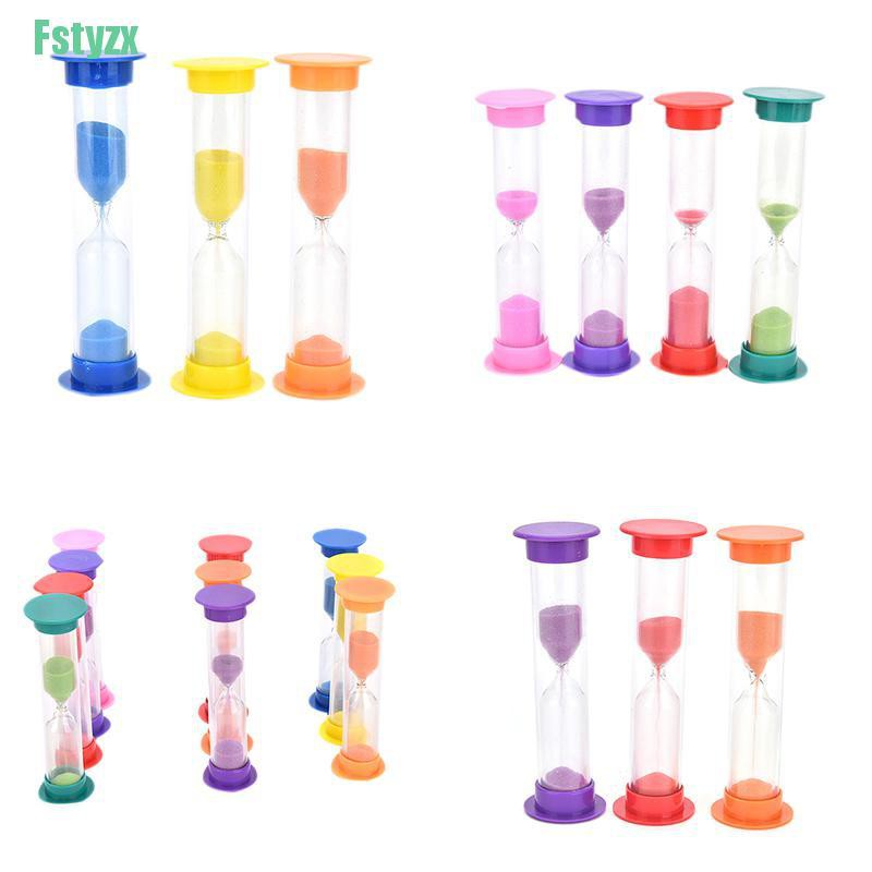 fstyzx Mini 1 /2/3 Minute New Sandglass Hourglass Sand Clock Timer New