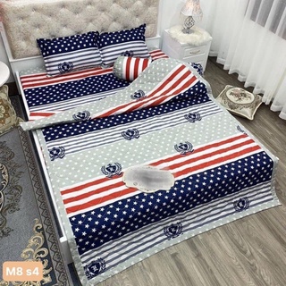 BỘ GA GƯỜNG 4 MÓN M8 ( ko kèm mền)