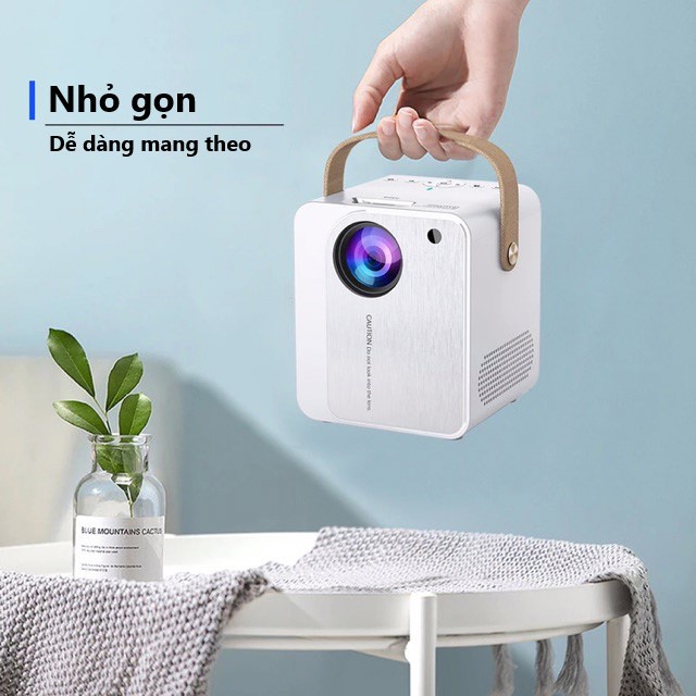 Máy Chiếu Mini SAINYER Y9 CP350 Full HD 1080p Hệ điều hành Android - Bảo Hành 6 Tháng